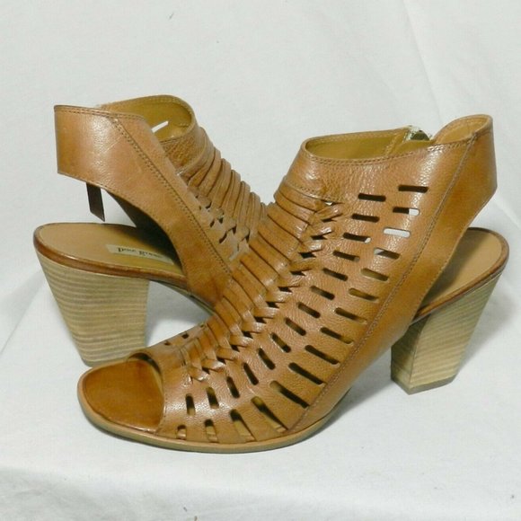 Paul Green $365 Rosa Cuoio Leather Side Zip Up 9.5 - Picture 6 of 8